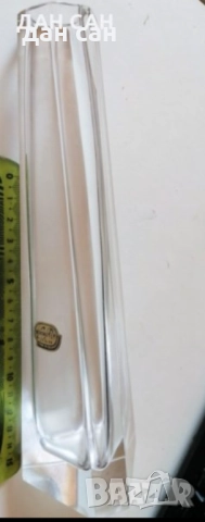 Цветно стъкло вази кристал, снимка 11 - Вази - 31398182