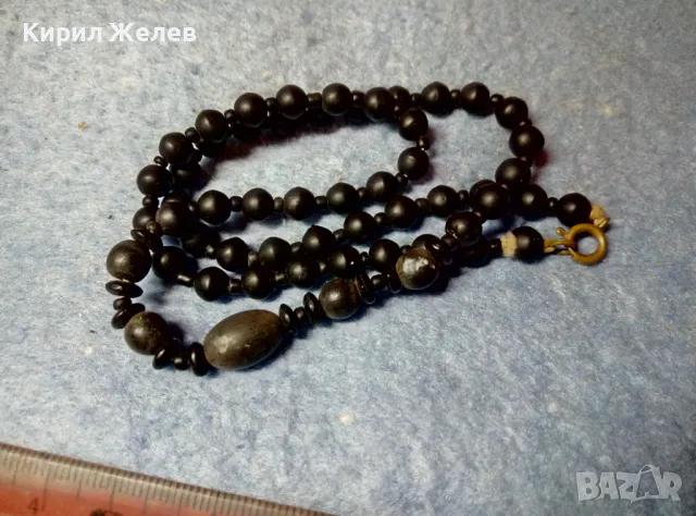 СТИЛНО ВИНТИДЖ АРТ КОЛИЕ РЪЧНА ИЗРАБОТКА ЕСТЕСТВЕНИ МАТЕРИАЛИ 13604, снимка 7 - Колиета, медальони, синджири - 47316004