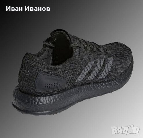 маратонки  Adidas Pureboost  Triple Black номер 42-42,5, снимка 5 - Маратонки - 37853347