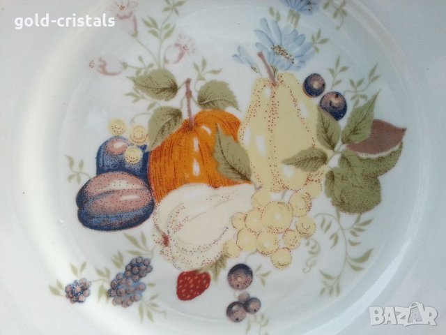 Стар български порцелан плато, снимка 3 - Антикварни и старинни предмети - 33656274