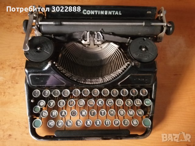 Пишеща машина  Continental, снимка 1 - Други ценни предмети - 36813402