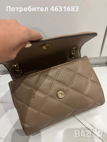 Дамска чанта кафява, снимка 3 - Чанти - 52387579