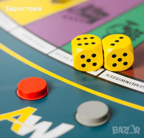 Настолна игра AlessWisser Das Brettspiel, образователна игра с приложение за iOS и Android, снимка 2 - Игри и пъзели - 47308338