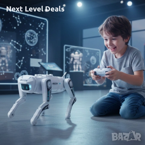 🤖 Интелигентно куче робот с дистанционно управление — игра, която учи! (STEM), снимка 3 - Други игри и конзоли - 53526062