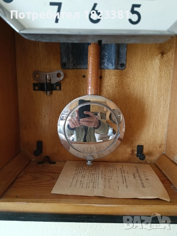 Старинен стенен часовник , снимка 9 - Антикварни и старинни предмети - 52841799