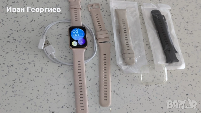 Huawei Watch Fit 2 +аксесоари, снимка 2 - Смарт гривни - 51467957