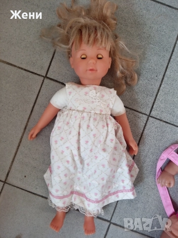 Bayer винтидж говореща кукла на немски език, снимка 6 - Кукли - 52500898