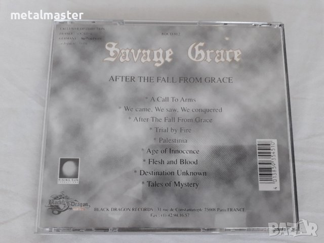 Savage Grace - After the Fall from Grace (1986), снимка 4 - CD дискове - 43593865