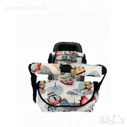 Комплект чанта, калъф за борд и протектори за дръжка - Коли, снимка 1