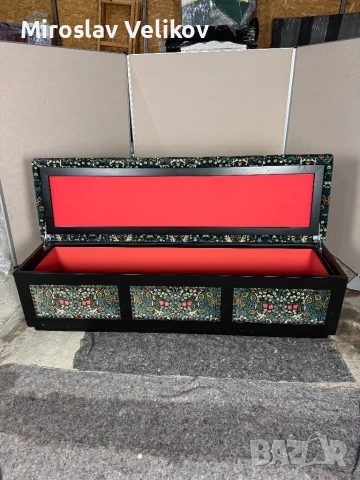 Ексклузивна дизайнерска пейка/ шкаф в перфектно състояние , снимка 5 - Шкафове - 53471297