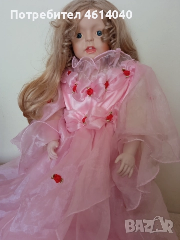 Кукла старинна 65 см порцеланова + дрехи, снимка 8 - Колекции - 52590244