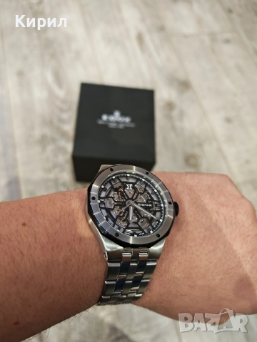 Продавам часовник Edox , снимка 2 - Мъжки - 52935411