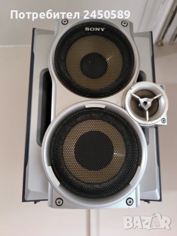 Система Sony MHC-RG440S с ТРИ тонколони, снимка 8 - Аудиосистеми - 53414324