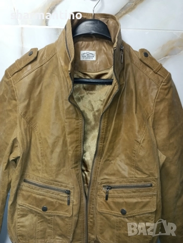 Tom Tailor кожено яке M/S - 75 лв, снимка 11 - Якета - 51979000