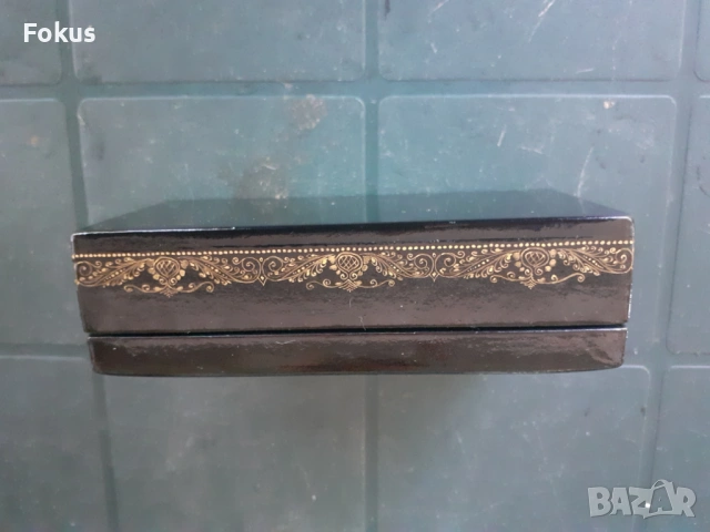 Уникална руска лакова кутия ръчно рисувана сцена от приказка, снимка 7 - Антикварни и старинни предмети - 53416926