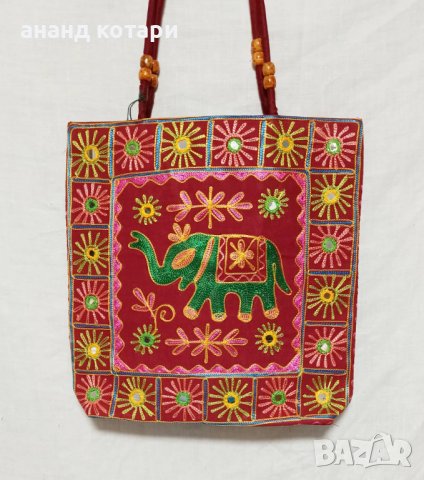 Индийски чанти с зип –1-8, снимка 1 - Чанти - 18668782