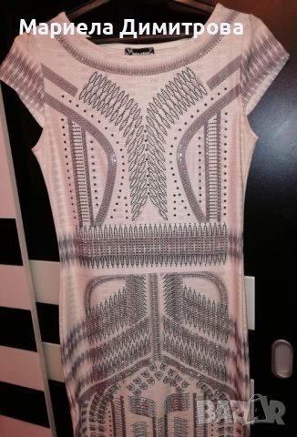 Дамска бяла официална рокля, снимка 2 - Рокли - 38902218