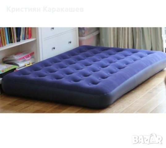 Надуваемо легло Ш137xД191xВ22, снимка 1