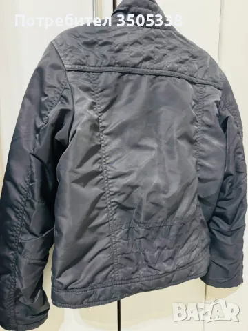 Подплатено яке в стил Biker на United Colors of Benetton за момче , снимка 8 - Детски якета и елеци - 47973194