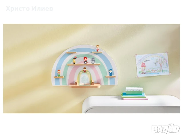Детски рафт етажерка Динозавър Дъга 2 вида, снимка 6 - Мебели за детската стая - 50906951