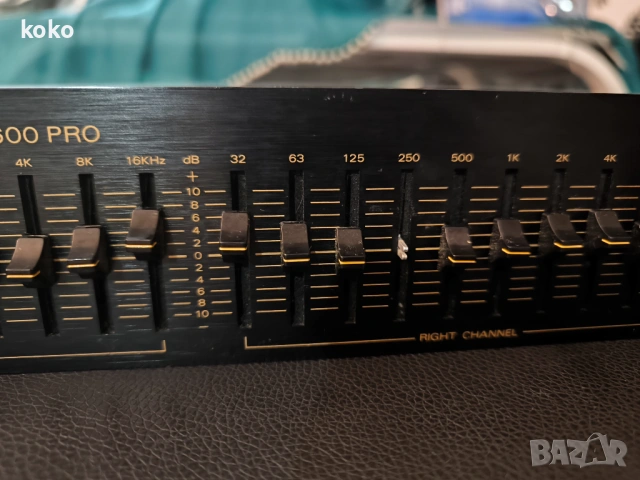 Еквалайзер equaliser пред усилвател wvq 600 pro , снимка 3 - Ресийвъри, усилватели, смесителни пултове - 53557316