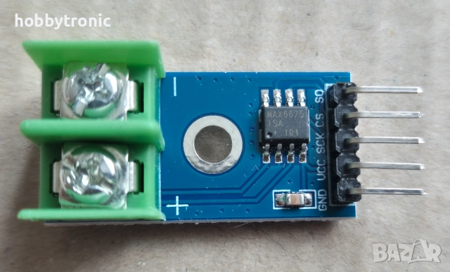 Модули MAX6675 K-type, MAX31855 за измерване на температура , снимка 3 - Друга електроника - 52903794