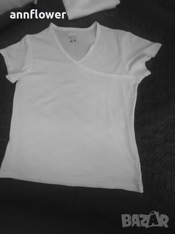 Бяла тениска Columbia , снимка 1 - Тениски - 37634497