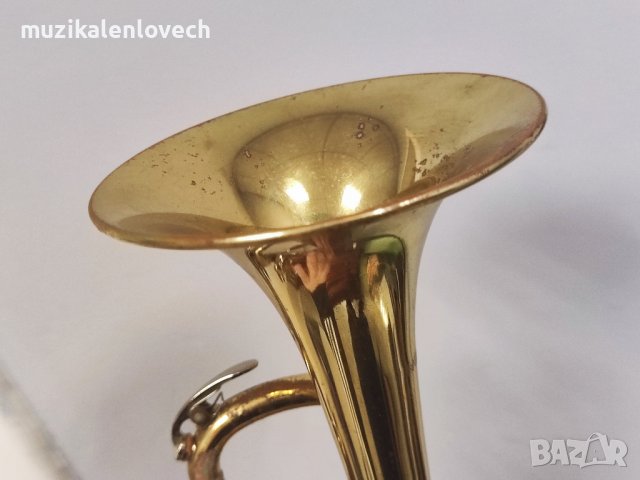Holton Collegiate Bb Trumpet in Original Case /Made In USA/ Б-тромпет в оригинален куфар - готов , снимка 16 - Духови инструменти - 40181854
