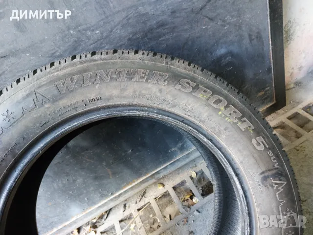 3бр.зимни гуми DUNLOP 235/60/18 107H DOT 3419 , снимка 6 - Гуми и джанти - 48762332