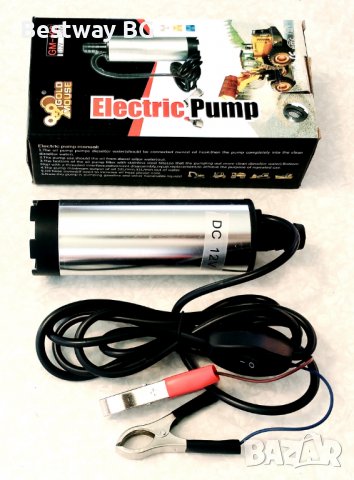 Помпа  водна на 12V за каравана, за вода масло нафта,вино, ракия и други  , снимка 6 - Къмпинг мебели - 37848904