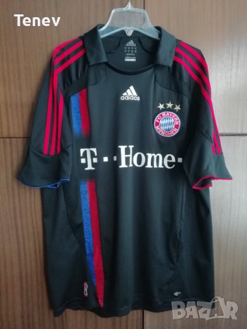 Bayern Munich Luca Toni Adidas оригинална тениска фланелка Байерн Мюнхен Лука Тони 2007/2008 Third , снимка 2 - Тениски - 43614469
