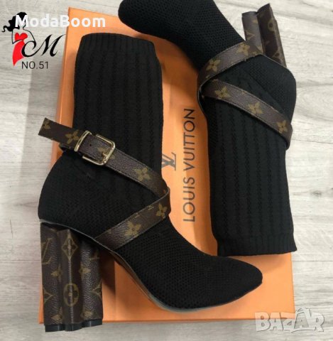 💥Louis Vuitton Уникални дамски боти💥 , снимка 4 - Дамски боти - 43687745