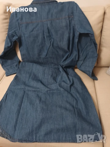 Рокля дънкова, снимка 2 - Рокли - 53405587