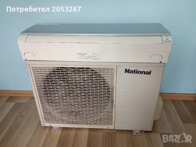 ПРОДАДЕН:Инверторен климатик National CS-226 8ца.