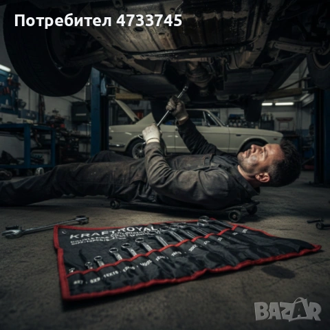 Здрав комплект ключове лули KraftRoyal 6–32 mm — прецизна, корозионно устойчива стомана за труднодос, снимка 3 - Ключове - 53438979
