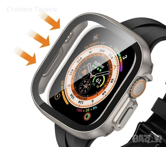 Протектори за Apple Watch Ultra 49mm, снимка 7 - Фолия, протектори - 52236798