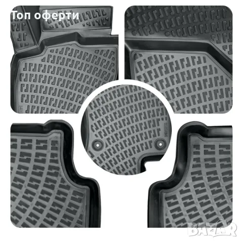 Гумени стелки RizLine съвместими с Dacia Duster 2WD след 2024  Eco G & E-Tech Full Hybrid, снимка 2 - Аксесоари и консумативи - 48535401