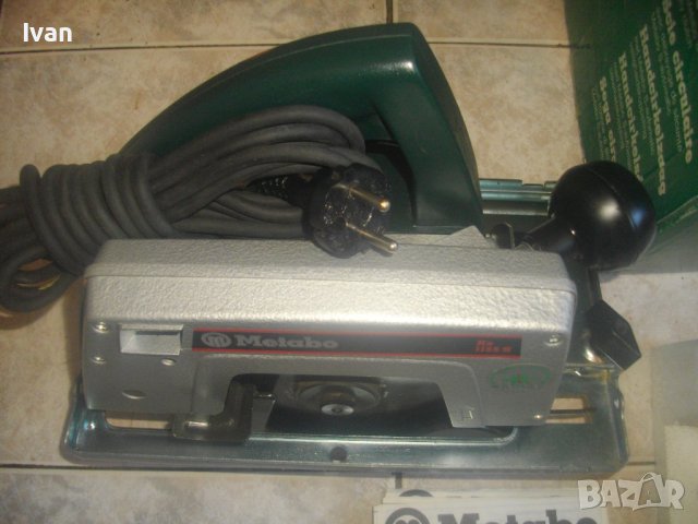 METABO Немски Оригинален Професионален Ръчен Циркуляр-Пълен Комплект-Нов-1100 Вата-ф167мм-Реже 55мм, снимка 10 - Други инструменти - 43486138