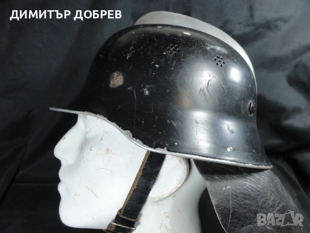 СТАРА НЕМСКА ПОЖАРНИКАРСКА КАСКА ШЛЕМ, снимка 9 - Антикварни и старинни предмети - 52823650