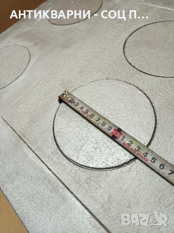 Комплект Стара Голяма Чугунена Плоча За Стара Печка Барбекю Барбекюта. , снимка 10 - Антикварни и старинни предмети - 52172190