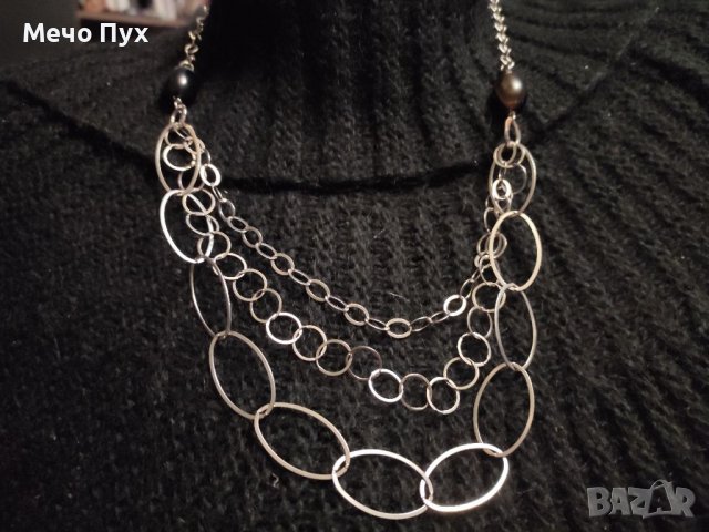Сребърен комплект - колие и гривна (12), снимка 9 - Бижутерийни комплекти - 39132155