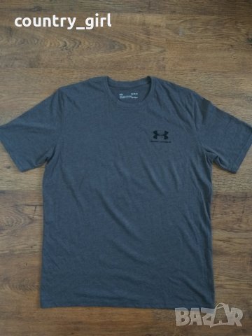 Under Armour Mens HeatGear T-Shirt - страхотна мъжка тениска, снимка 6 - Тениски - 29022770