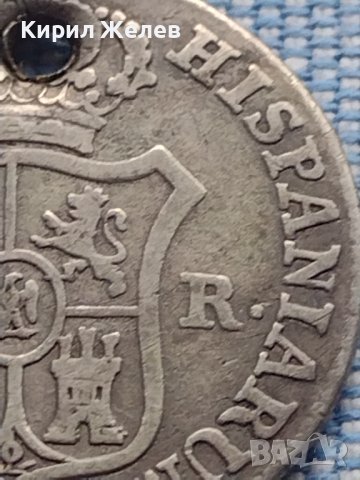 Сребърна монета 4 реала 1809г. Хосе Напалеон Мадрид Испания 13674, снимка 8 - Нумизматика и бонистика - 42967754