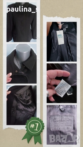 Два различни броя / Марково палто "H&M" cashmere , снимка 3 - Палта, манта - 47822775