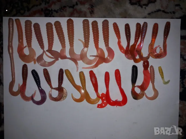 Силиконови примамки за риболов