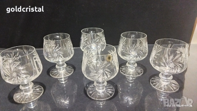 кристални чаши , снимка 12 - Антикварни и старинни предмети - 29364094