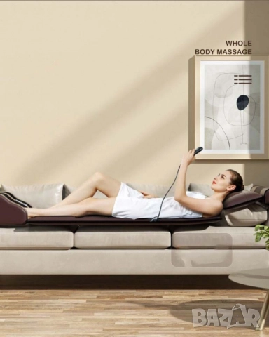 Масажен матрак с вибрационно отопление и масаж на краката, снимка 7 - Масажори - 52591301