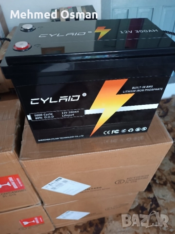 батерия за соларни системи 12 волта 300 ампера