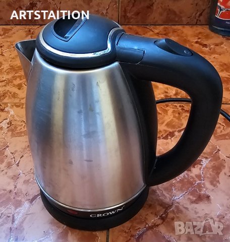 Електрическа кана за варене на вода инокс , снимка 2 - Съдове за готвене - 43851122