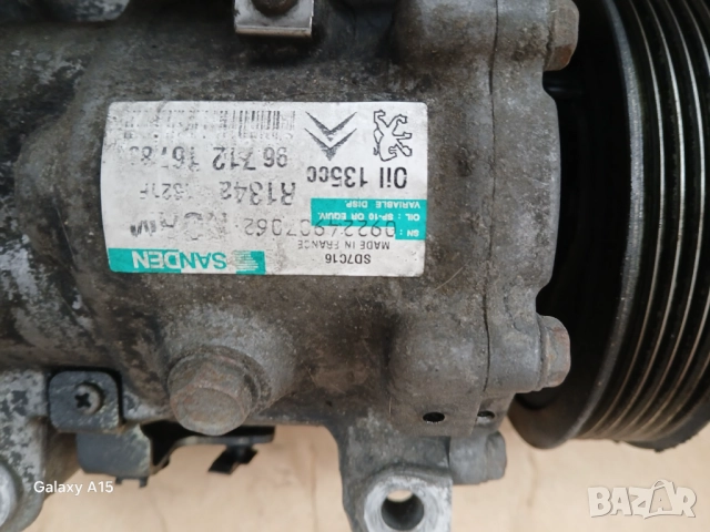 Компресор Климатик зa Peugeot 3008 I 1.6 HDI 109 кс. (2009-2016) , снимка 2 - Части - 52920758